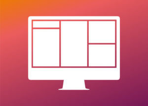 desktop computer graphic