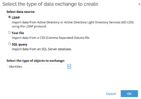 Data Exchange Type Omada