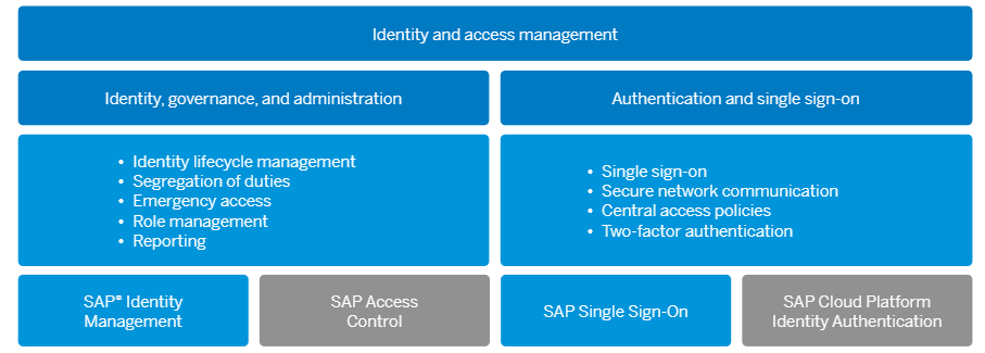 Figure 6 - SAP Identity Management and Authentication